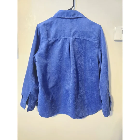 Women's Size Large Faux Suede Top. VGUC Smokefree/Pet Friendly . Free shipping - Picture 2 of 2